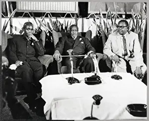 Somalia Prints: African Leadeers Seated At Conference