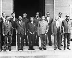 African Leaders At Conference