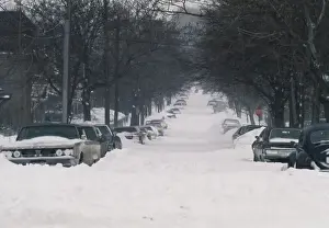 Huty33375 Prints: Aftermath Of Blizzard In New York