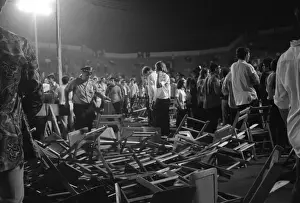 The Aftermath Of The Doors Concert At Singer Bowl