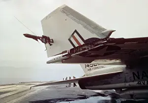 Aftermath Of USS Forrestal Fire
