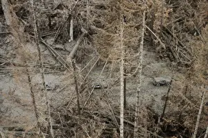 Aftermath Of Volcanic Eruption
