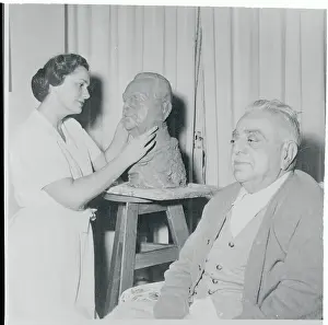 Patience Prints: Aga Khan Posing for His Wife