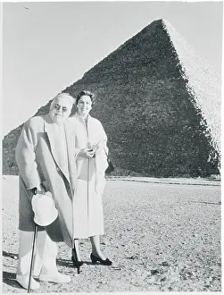 Aga Khan and His Wife