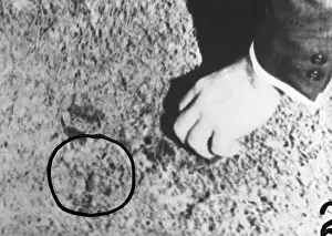 Agent's Hand Reaching for Bullet