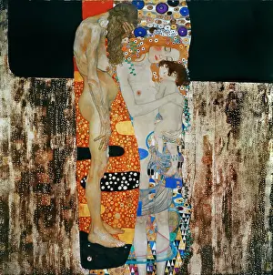 Klimt Prints: The Three Ages Of Woman