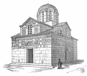 Athens Greece Collection: Agios Eleftherios Church, Athens
