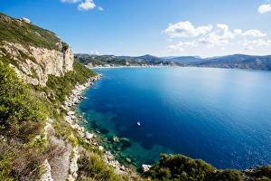 Images Dated 23rd September 2015: Agios Georgios beach on Corfu Island, Ionian Islands, Greece