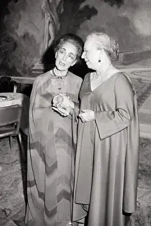 Agnes de Mille Presents Award to Martha Graham