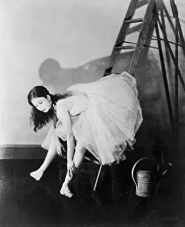 Agnes Demille Prints: Agnes De Mille Wearing Ballerina Costume