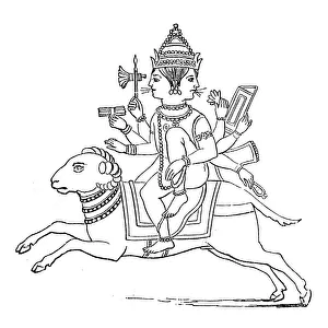 Museum Collection: Agni, the god of fire