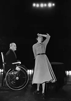 Wheelchair Prints: Agonised Actress