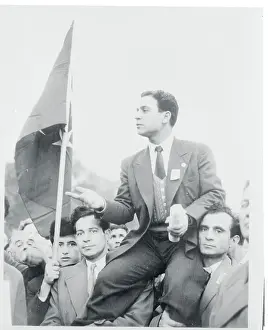 Ahmed Sager Sitting on the Shoulders of Men