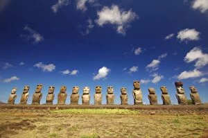 Sculpture Gallery: Ahu Tongariki, Easter Island