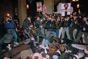 Sit In Prints: AIDS Demonstration at New York Capitol