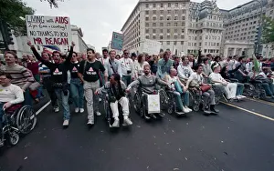 AIDS Victims Marching for Gay Rights