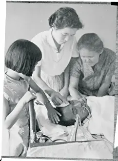 Aikichi Kuboyama's Family Caring for Him