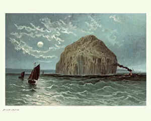 Images Dated 2nd February 2018: Ailsa Craig, Scotland, 19th Century