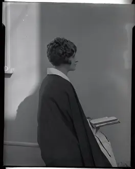 Aimee Semple McPherson Holding Bible