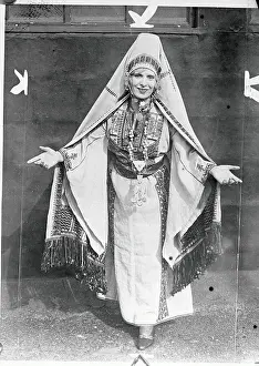 Aimee Semple McPhersonWearing Palestine Dress