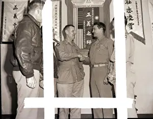 Award Prints: Air Force General Receiving an Award