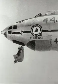 Air Force Pilot Testing Ejection Seat