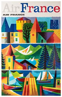 Air France Travel Poster