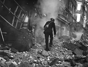 Raid Prints: Air Raid Damage
