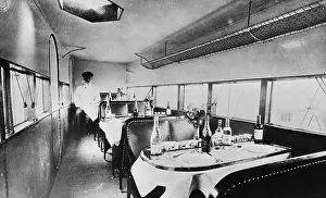 Huty32155 Prints: Air Union Restaurant Plane, circa 1928