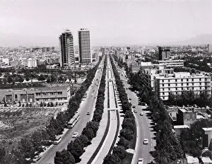 Tehran Prints: Air View Of Elizabeth Blvd And Buildings