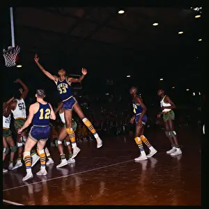 Airborne Lew Alcindor Goes for Lay-up