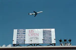 Aircraft Flying Over U.S. Open