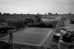 Air Transport Prints: Airfield Construction
