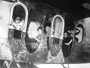Passenger Airplane Prints: Airline Passengers Waiting for Journey