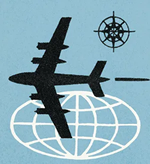 Illustration And Painti Gallery: Airline Travel
