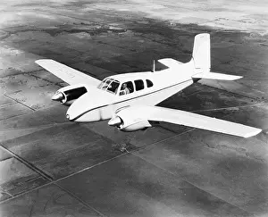 Wichita Prints: Airplane in Flight