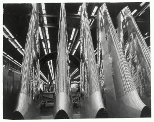 Marietta Prints: Airplane Parts in Hangar