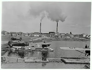 Airplanes at Dock