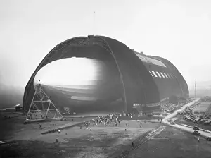 Airship Under Construction