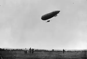 Airship In Flight