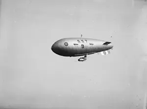 Airship In Flight