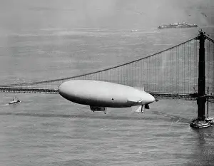 Huty31921 Prints: Airship - San Francisco