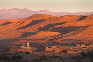 Prints of Ait Benhadou the new city view from Casbah Ait Benhaddou (Morroco) Travel Destination Prints: Ait Benhadou the new city view from Casbah Ait Benhaddou (Morroco)