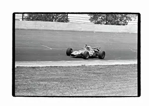 Foyt Prints: A.J. Foyt Waving From Race Car