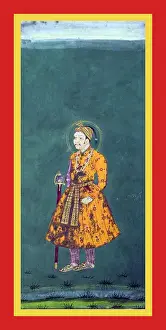 Pearls Prints: Akbar stands