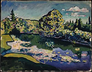 Akhtyrka. Park Pond
