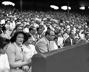 Audience Prints: Al Capone At The Ballgame