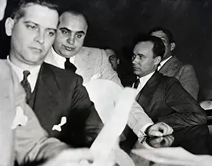 Gangster Prints: Al Capone In Federal Court