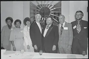 Al Goldstein with His Lawyer and Jurors
