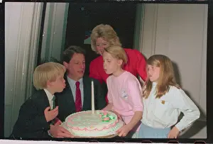 Al Gore at Birthday Party